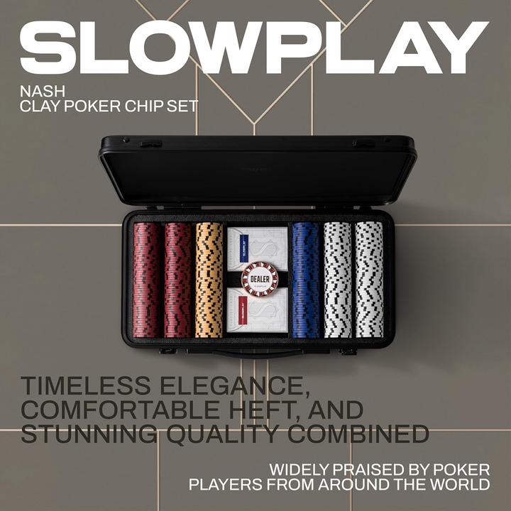 Produktbild Slowplay Nash Pokerchips-Set