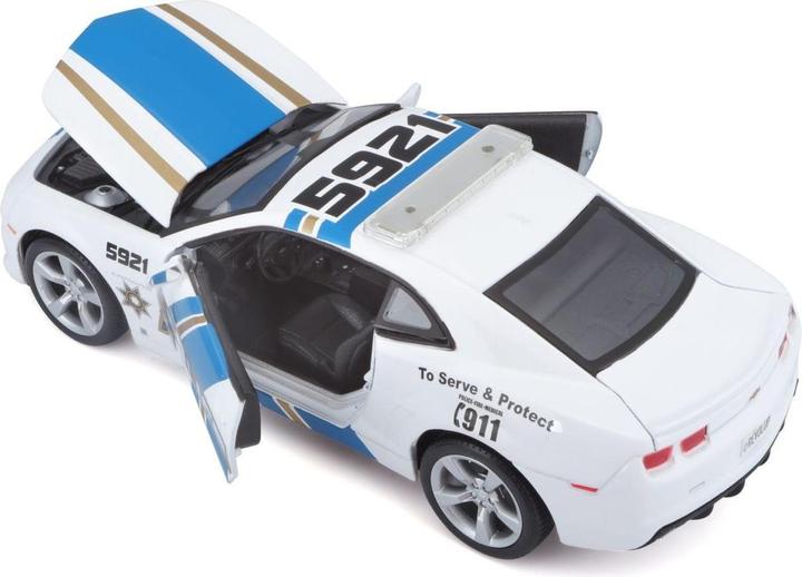 Actual product image Maisto FOOD DIE CAST car model Chevrolet Camaro SS RS Police 2010 1:24, 31208