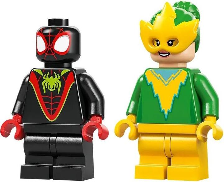 Produktbild LEGO Actionspass mit Spin und Electro in ihren Dino-Flitzern (11198, LEGO Marvel)