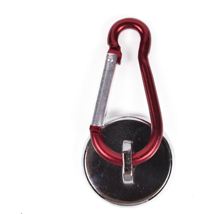 Produktbild Benson Karabinerhaken Bensontools Rot Magnet Stahl (2,5 cm)