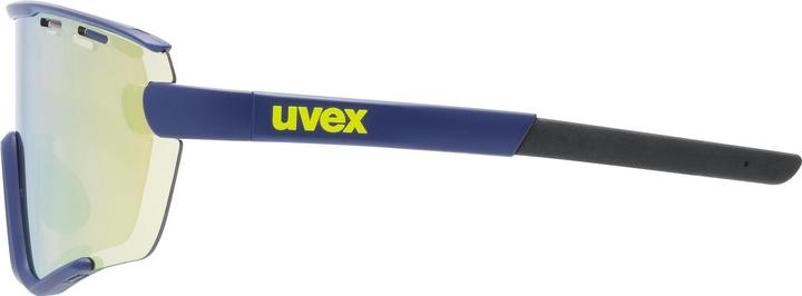 Actual product image Uvex Sports sportstyle 236 set (Blue Matt, mirror yellow/clear)