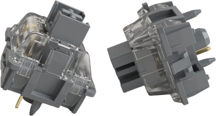 Image du produit Akko Commutateurs V3 Pro Silver, mécaniques, 5 broches, linéaires, MX-Stem, 40g - 45 pièces