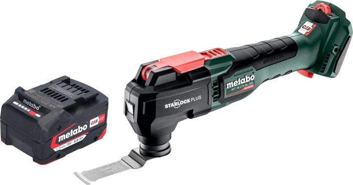 Produktbild Metabo MT 18 LTX BL QSL Akku Multitool 18 V Brushless Starlock Plus + 1x Akku 4,0 Ah - ohne