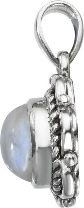 Produktbild Bijouteria Stein-Anhänger (Silber 925, Regenbogen Mondstein)