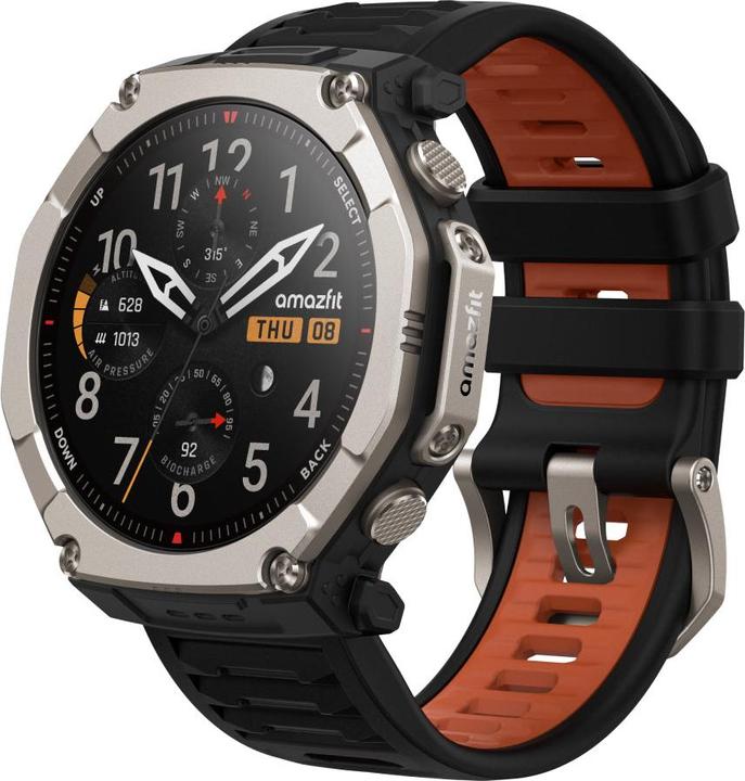 Amazfit T-Rex Ultra 2 Black, W2550GL2N (51 mm)