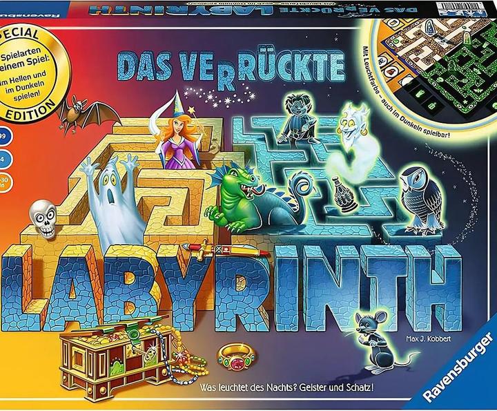 Produktbild Ravensburger Das verrückte Labyrinth - Jubiläums-Version (Deutsch, 2 - 4 Spieler)