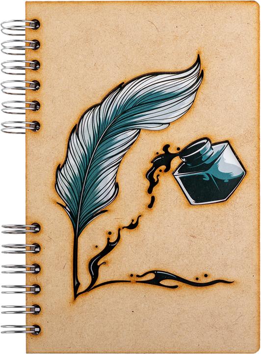 Actual product image Komoni Notebook / inkwell / lined A5 (A5, Lined, Hardcover)