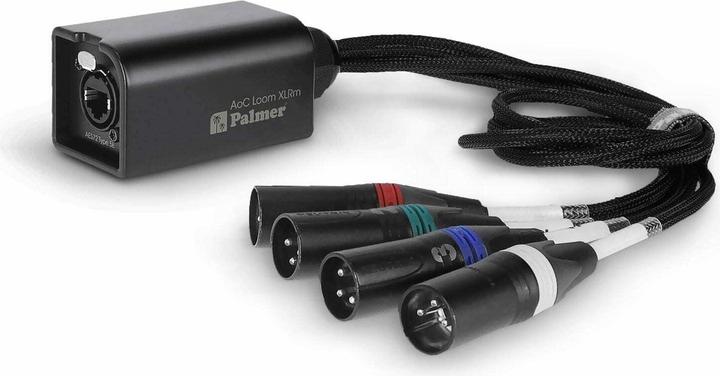 Image du produit Palmer Audio AoC Loom XLR M - Câble adaptateur multiconducteur audio over Cat d'Ethercon vers 4 x XLR mâle