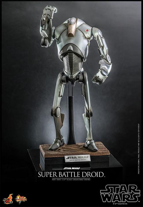 Actual product image Hot Toys Star Wars: Episode II figurine 1/6 Super Battle Droid 32 cm