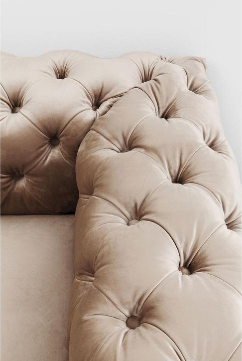 Produktbild Kare Design Sofa Desire Velvet Ecru 3-Sitzer (3-Sitzer)