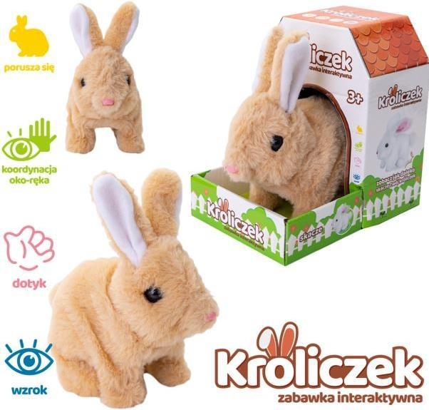 Actual product image Askato Battery-operated rabbit (18 cm)