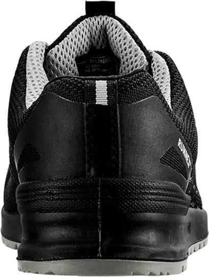 Produktbild BIG Arbeitsschutz Sicherheitshalbschuh SportStar 5108 Gr.41 schwarz/grau S1P SRC ESD PES RUNNEX (S1P, 41)