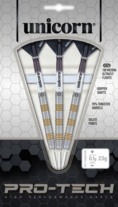 Actual product image Unicorn Pro-Tech Style 3 Steel Darts (23 g)