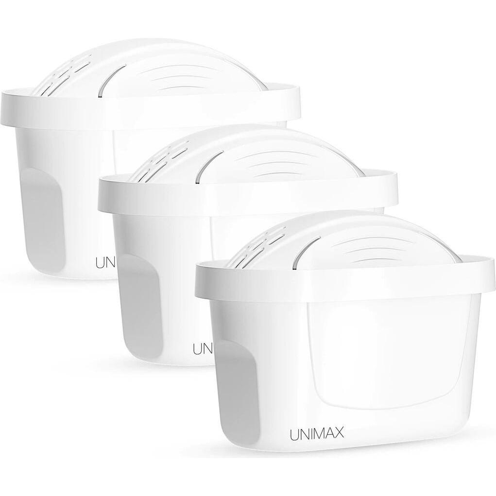 Dafi Cartucce filtranti Unimax 2+1 (cartone), Filtro acqua, Bianco