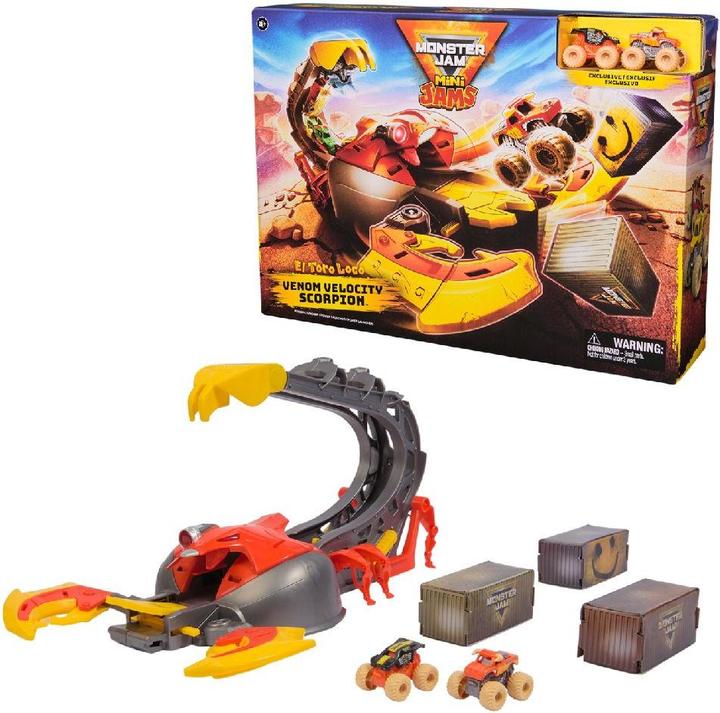 Actual product image Monster Jam El Toro Loco Venom Velocity Scorpion