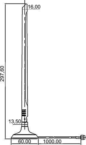 Image du produit Delock Antenne WLAN RP-SMA (5G)