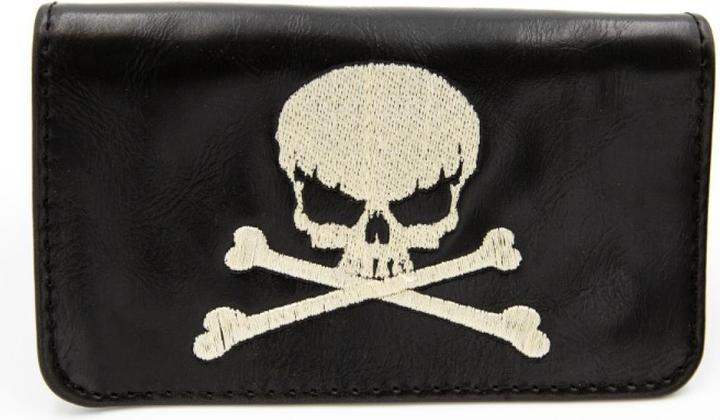 La Siesta Skull tobacco pouch