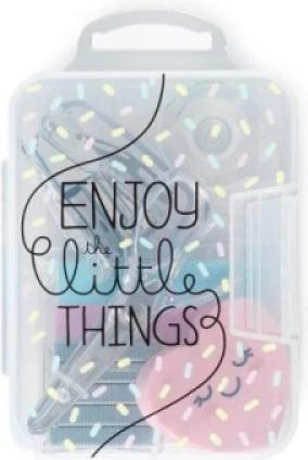 Legami Heftapparat Mini-Büro-Box Enjoy the Little Things