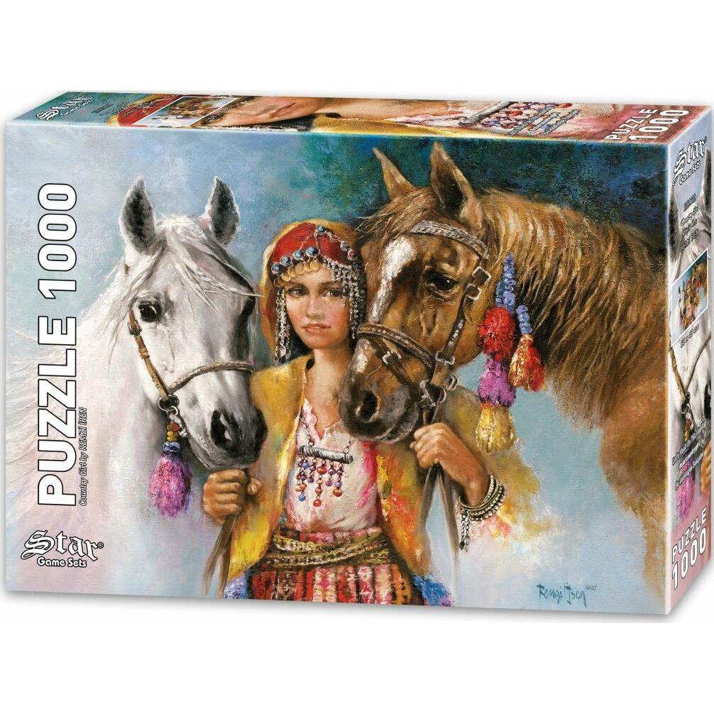 Star Puzzle Landmädchen 1000 Teile (1000 Teile)