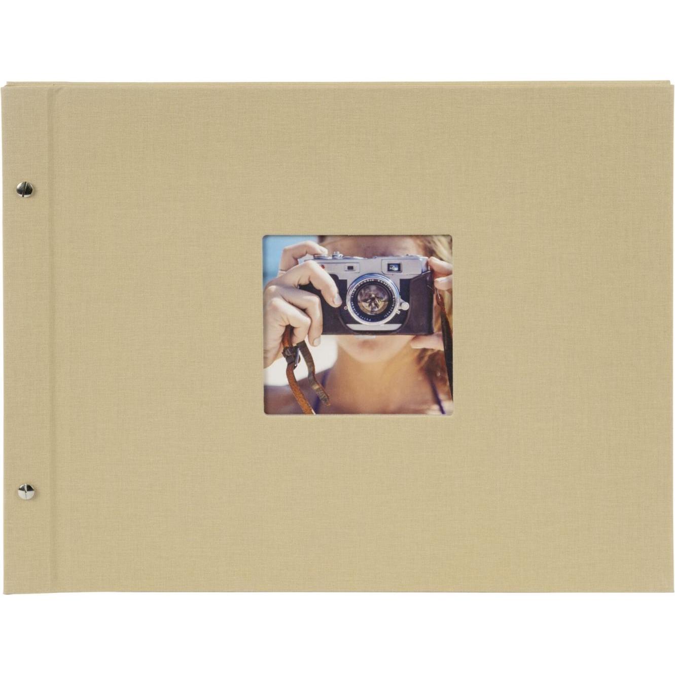 Thumbnail - Goldbuch, Fotoalbum, Bella Vista 39x31 Schraubalbum 40 weisse Seiten (13 x 18 cm, 10 x 15 cm)