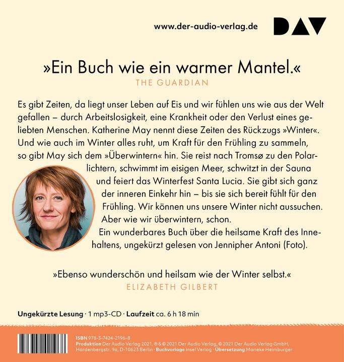 Produktbild Überwintern. Wenn das Leben innehält (Marieke Heimburger, Katherine May, Jennipher Antoni, Deutsch)