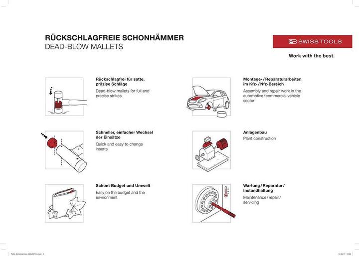Immagine prodotto PB Swiss Tools Martello in nylon (167 g)