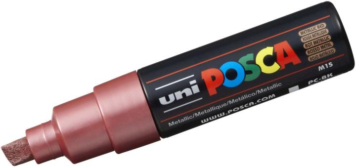Image du produit Posca Marqueur PC-8K pointe biseautée (Rouge, 8 mm, 1 x)