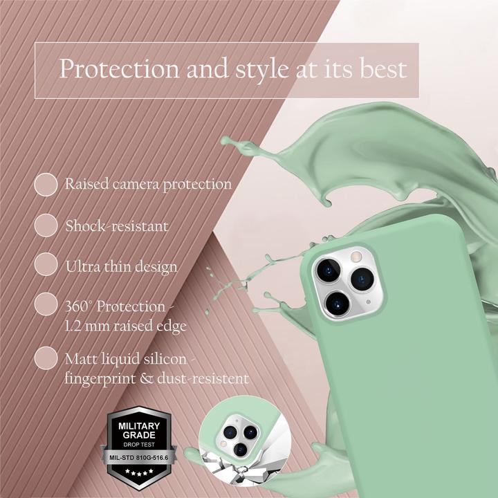 Produktbild Cadorabo TPU Liquid Silicone Case Cover (Apple iPhone 11 Pro)