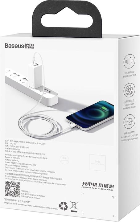 Immagine prodotto Baseus Serie Superiore (2 m, USB 2.0)