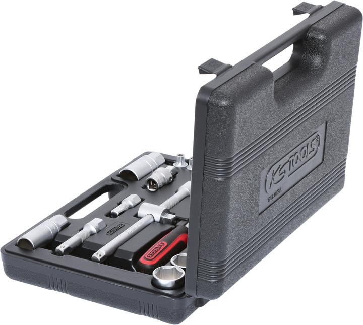 Actual product image KS Tools 3/8 Steckschl.-Satz 26-tlg. (14 mm, 21 mm, 18 mm, 17 mm, 20 mm, 22 mm, 12 mm, 13 mm, 11 mm, 15 mm, 19 mm, 16 mm, 23 mm, 24 mm, 10 mm)