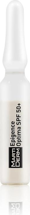 Actual product image Martiderm EPIGENCE OPTIMA SPF 50 30 amp x 2ml (each) (Suntan cream, SPF 50+)