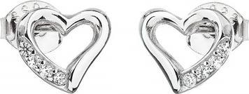 Immagine prodotto Evolution Group Orecchini in argento con zircone Cuore 11071.1 (L)