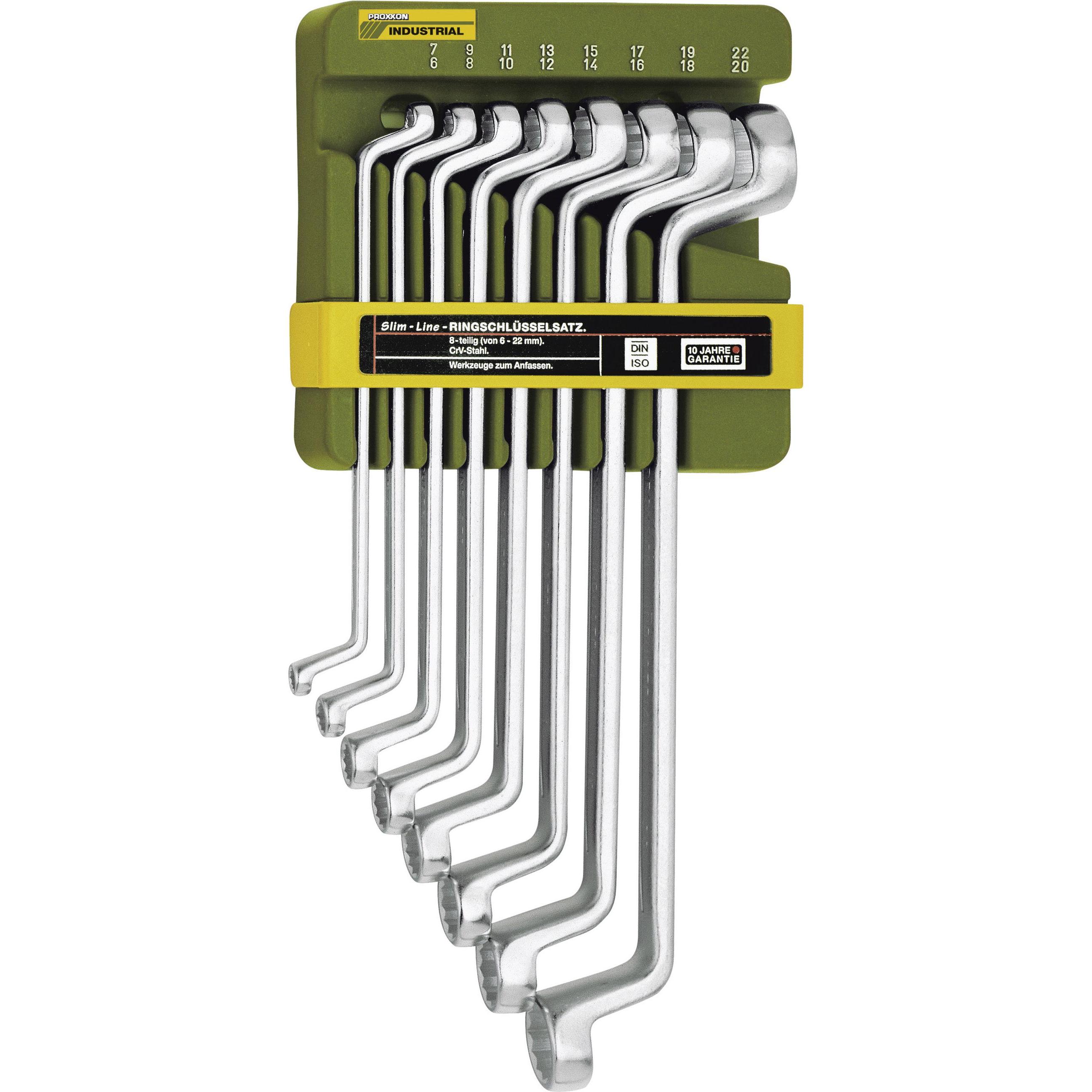 Proxxon, Chiave Inglese, Set Di Chiavi A Doppia Scatola 8 Pezzi