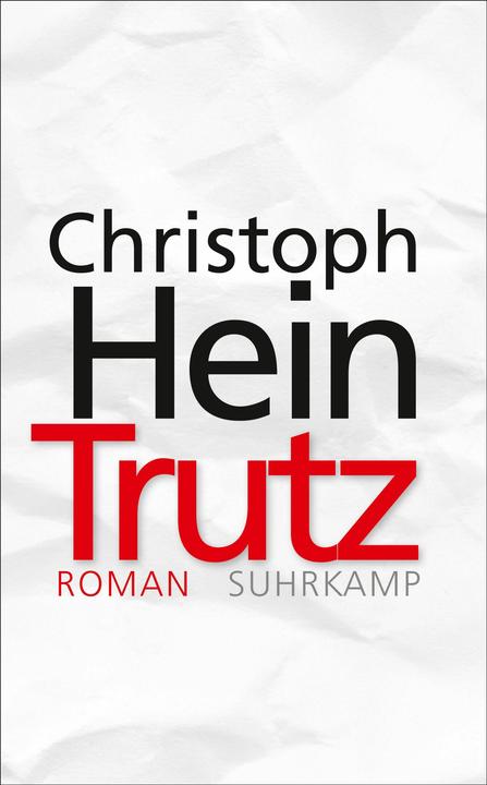 Produktbild Trutz (Deutsch, Christoph Hein, 2018)