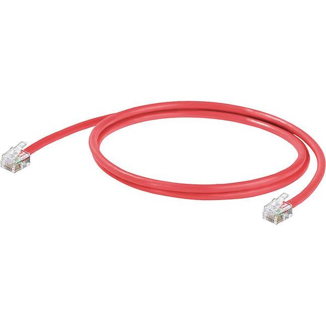 Weidmüller Cavo 0,8 m (U/UTP, CAT3, 0.80 m), Cavo di rete