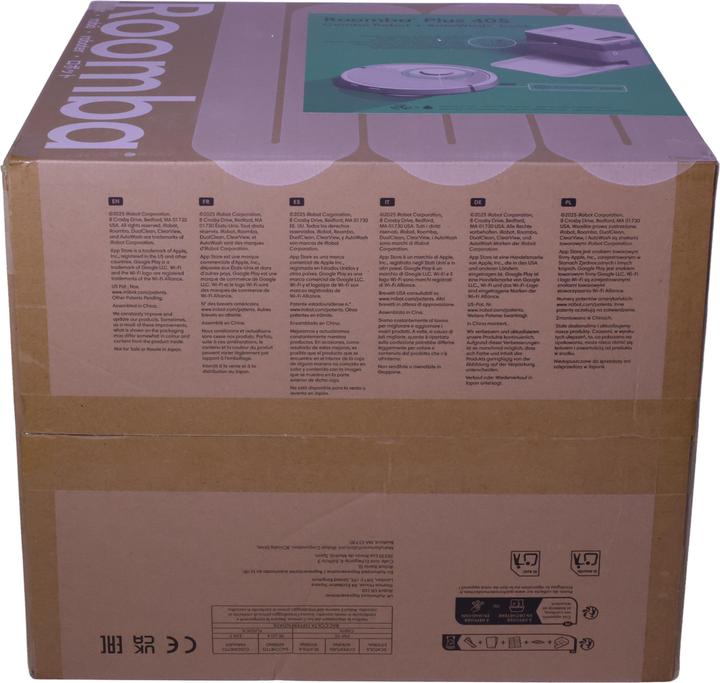 Immagine prodotto iRobot Roomba Plus 405 Combo + AutoWash Dock (7000 Pa, Panni di pulizia (rotanti))