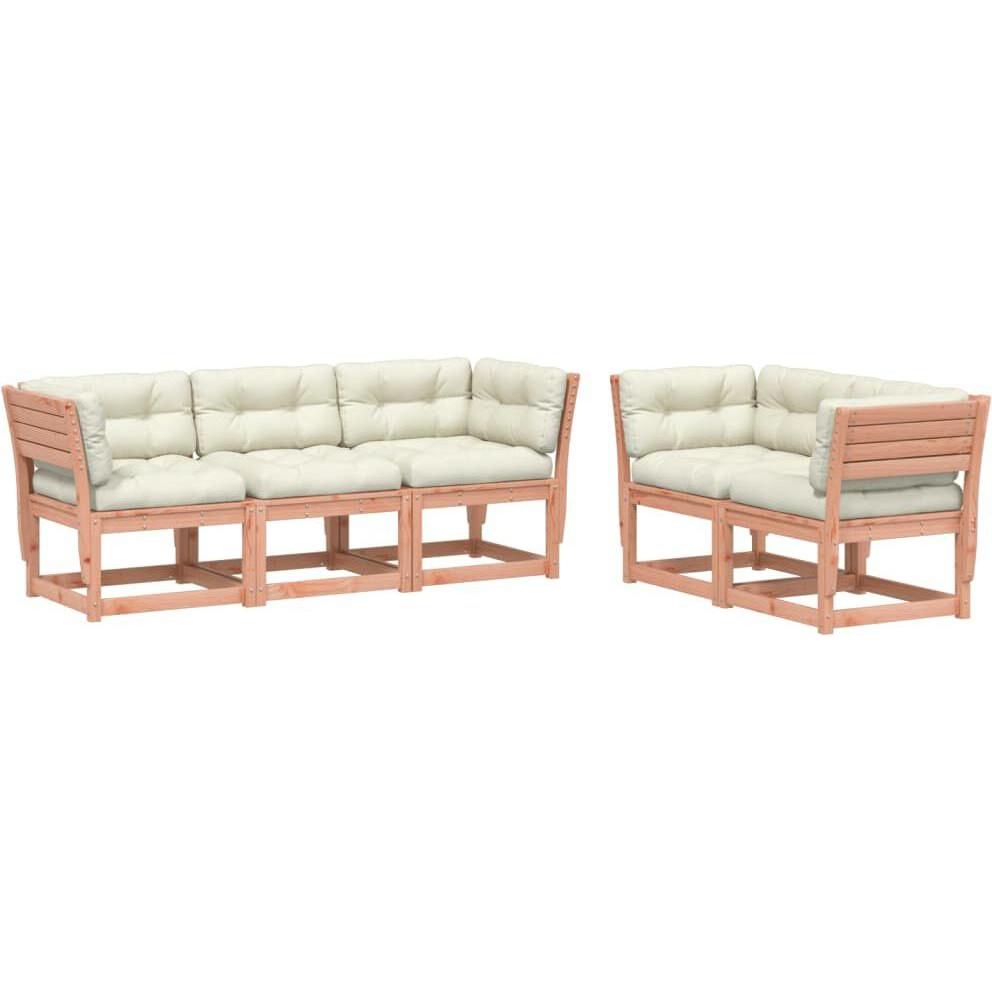 VidaXL, Gartenlounge, 10-tlg. Garten-Lounge-Set mit Kissen