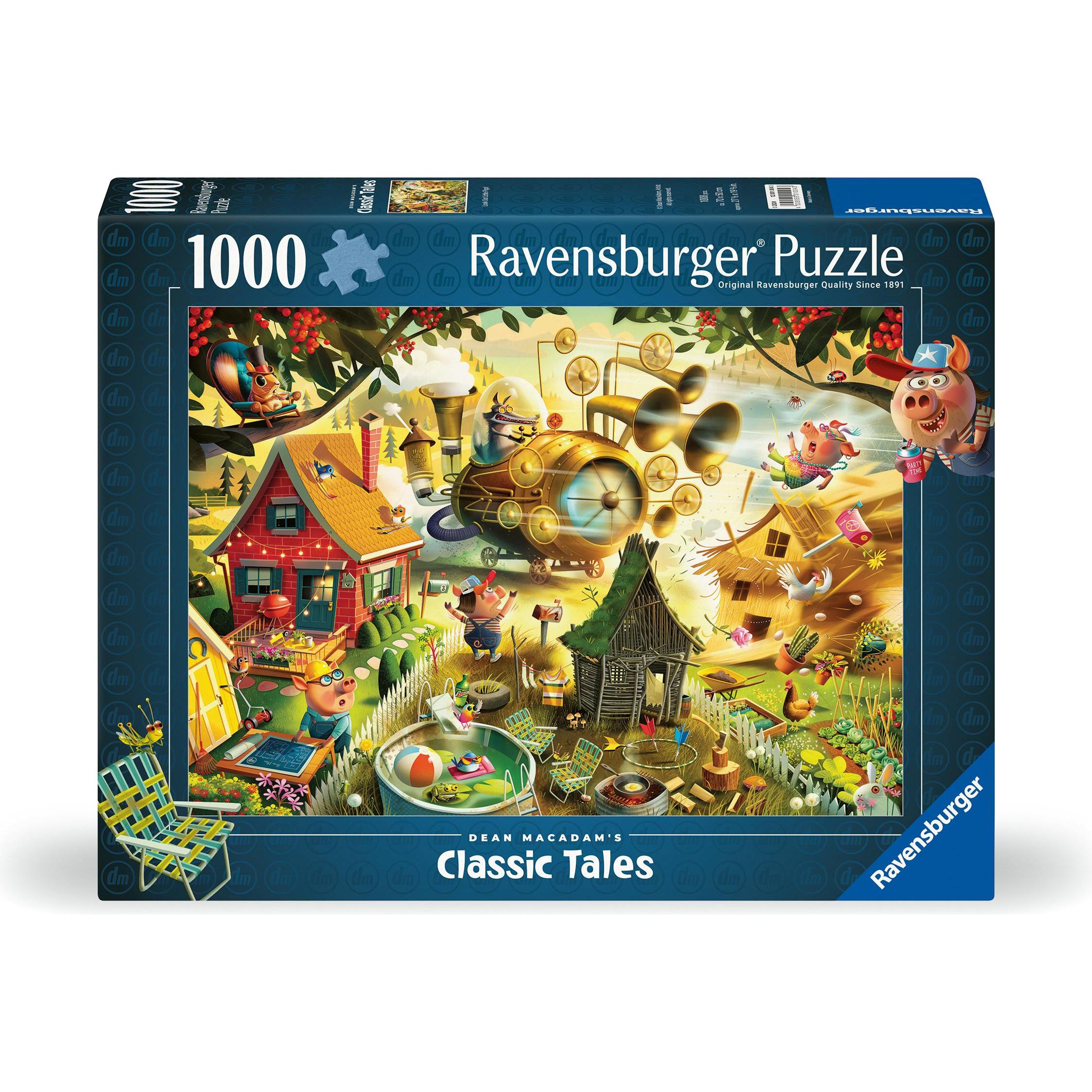 Ravensburger Puzzle Look Out Little Pigs 1000p (12001004) (1000 Teile)
