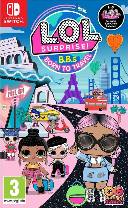 Actual product image Game LOL Surprise! B.B.'s travel fever (Switch, DE)