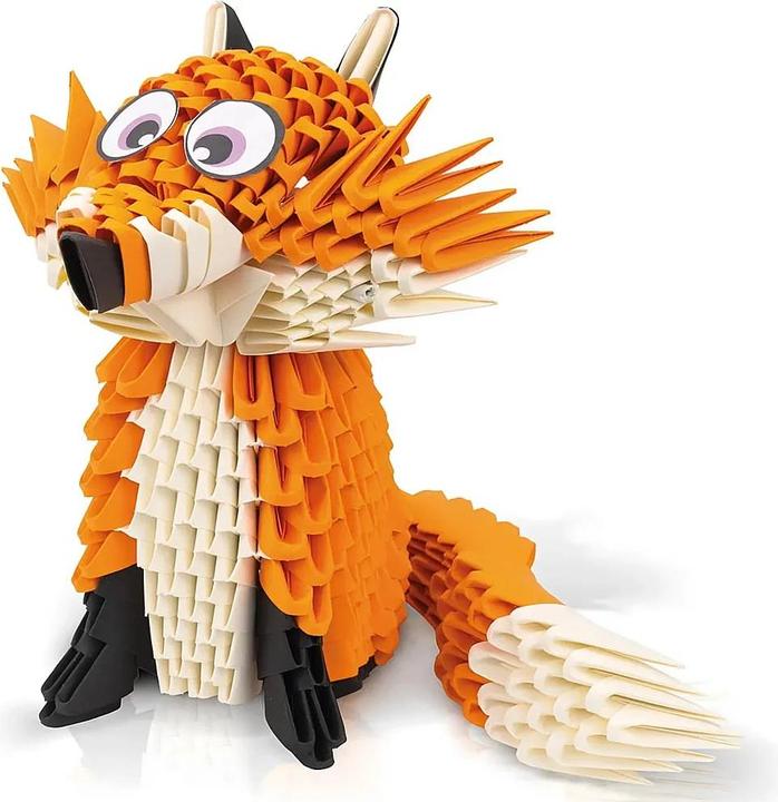 Actual product image Origami 3D fox 501 pieces