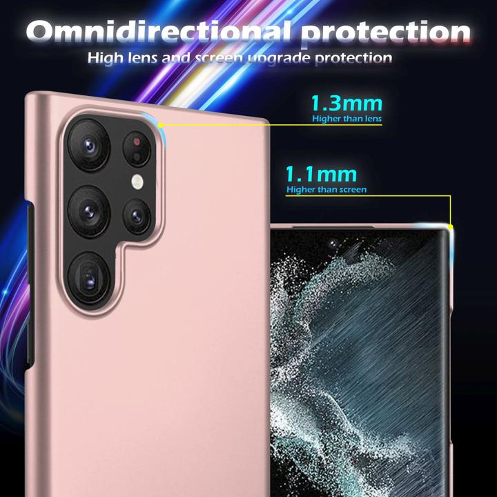 Produktbild Cadorabo HC Matt Metall Hülle (Samsung Galaxy S22 Ultra)