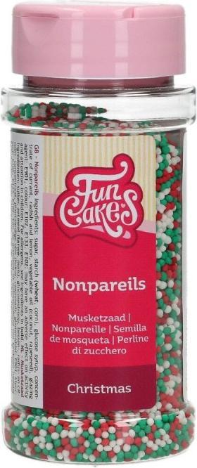 Actual product image FunCakes Nonpareils - Noël (1 pcs.)
