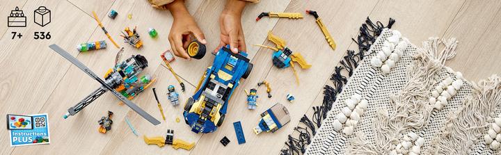 Produktbild LEGO Jays und Nyas Rennwagen EVO (71776, LEGO Ninjago)