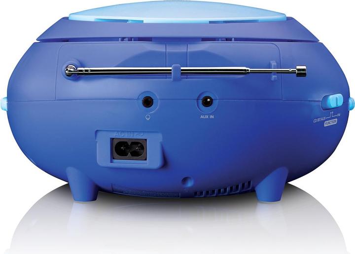 Actual product image Lenco Boombox SCD-625BU, blue
