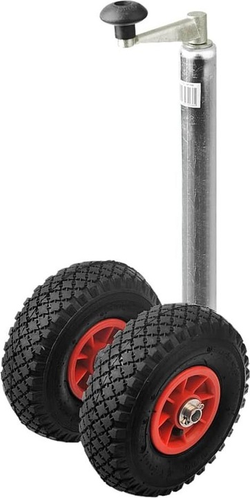 Image du produit ProPlus Roue de support double 2x jante en plastique avec bandage pneumatique