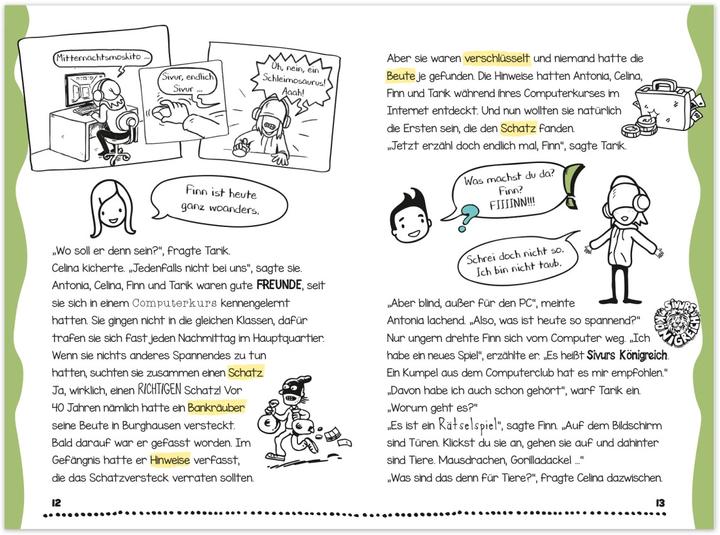 Produktbild Die Bloggerbande: Gefahr aus dem Netz (Deutsch, Lorna Egan, Marla Maloney, 2020)