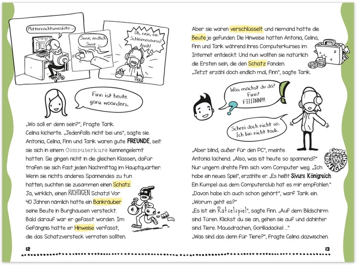 Produktbild Die Bloggerbande: Gefahr aus dem Netz (Deutsch, Lorna Egan, Marla Maloney, 2020)