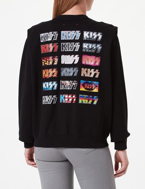 Produktbild Replay Sweatshirt voor dames, 098 Black, XXS (XXS)