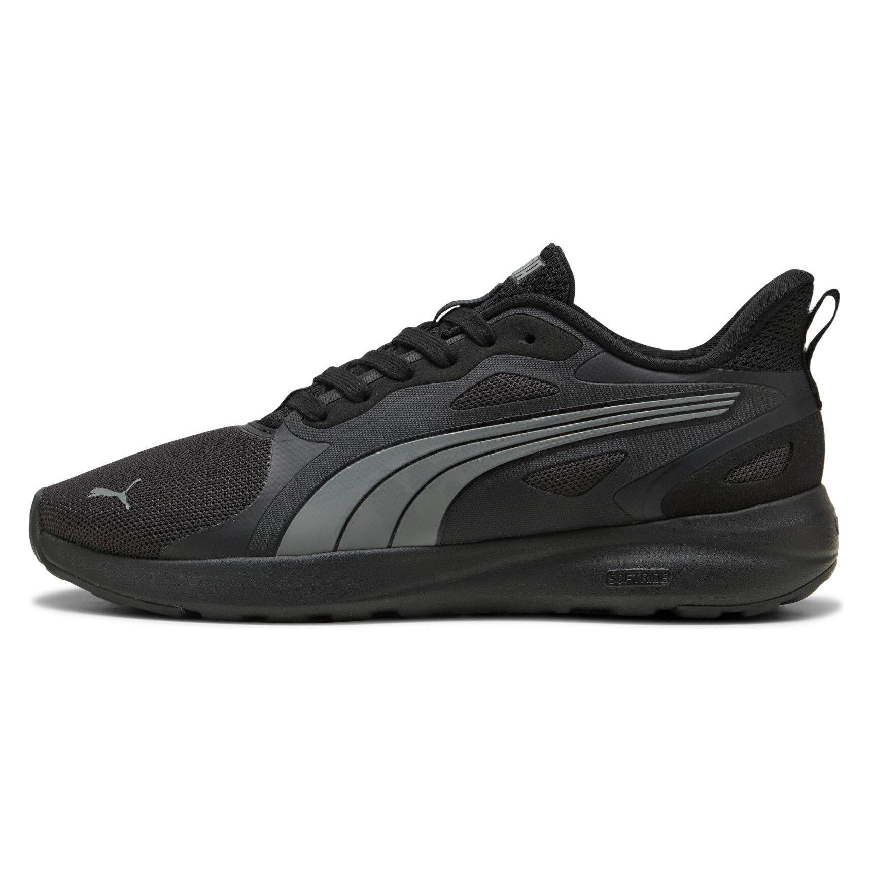 Puma, Unisex, Sneakers, Softride Cosmic Street Sliptech, Zwart, (45)