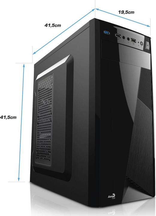 Actual product image Kiebel PC Professional PC 12 Intel Core i5-12600K, 32GB RAM, Intel UHD Graphics 770, 1TB SSD, DVD (1000 GB, 32 GB, Intel Core i5-12600K, UHD Graphics 770)